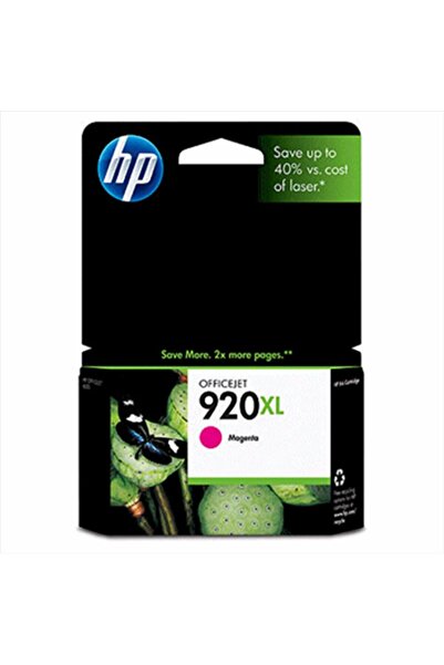 HP 920XL Magenta Kırmızı Yüksek Kapasiteli Kartuş CD973AE