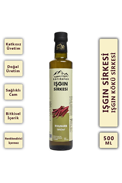 sarıbelen Işgın Kökü Sirkesi 500 ml Doğal & Katkısız Fermente Sirke