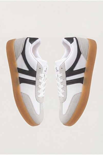 Riccon Unisex Sneaker 001245 White Black