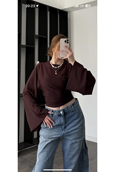 Mira dress Belden oturtmalı İspanyol kol bluz