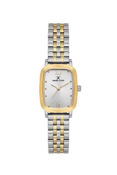 Daniel Klein Premium Silver and Gold Stainless Steel Watch for Women DK.1.141...