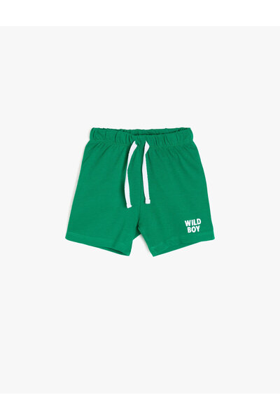 Koton Baby Boy Green Shorts & Bermuda