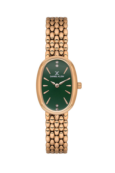 Daniel Klein Premium Rose Gold Stainless Steel Watch for Women DK.1.14130-5