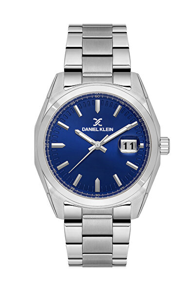 Daniel Klein Premium Silver Stainless Steel Watch for Men DK.1.14137-3