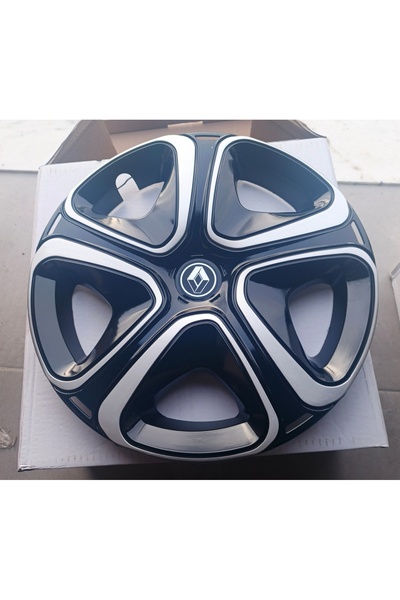 Universal Renault Clio Uyumlu 16"inç Jant Kapağı 4'lü Takım Amblem Hediyeli