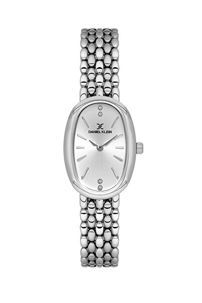 Daniel Klein Premium Silver Stainless Steel Watch for Women DK.1.14130-1