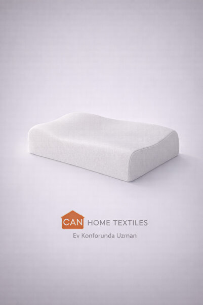 Can Home Textiles Ortopedik Visco Tek Boyun Destekli Lüks Yastık
