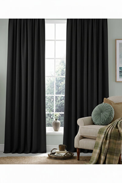 NS Ehli Tacir Μαύρη κουρτίνα σκίαστρου με θερμική συσκότιση μαύρου φωτός (EN ...