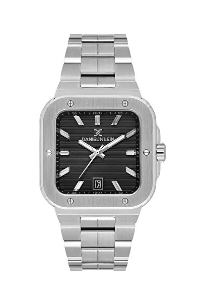 Daniel Klein Premium Silver Stainless Steel Watch for Men DK.1.14142-2