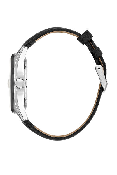 Daniel Klein Premium Black Leather Watch for Men DK.1.14138-4