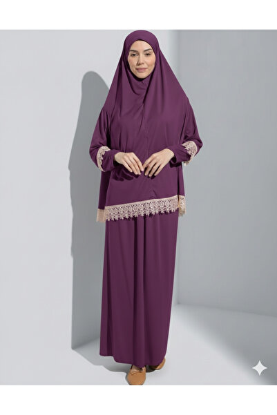 Kutay Collection ثوب صلاة نسائي عمامة ذاتية