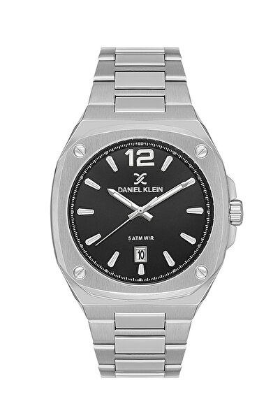 Daniel Klein Premium Silver Stainless Steel Watch for Men DK.1.14147-1
