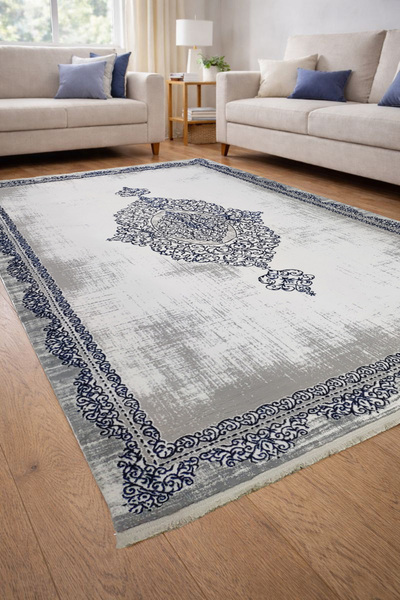 ünalcarpet 4 Metrekare - 6 Metrekare Kalın Modern Dokuma Salon Oturma Odası M...