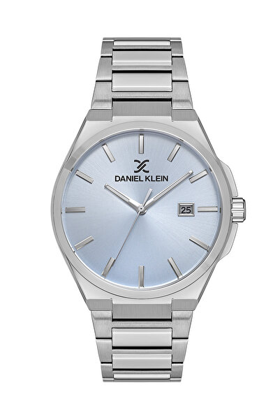 Daniel Klein Premium Silver Stainless Steel Watch for Men DK.1.14148-4