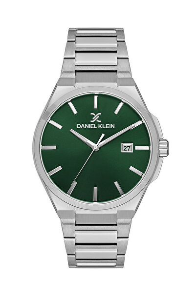 Daniel Klein Premium Silver Stainless Steel Watch for Men DK.1.14148-3