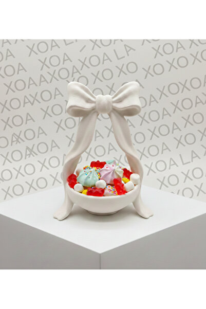 XOA Collection White Charm – Papyon Figürlü Dekoratif Şekerlik / Lokumluk / D...