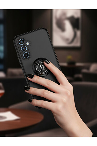 Hatreds Samsung Galaxy S25 FE İçin Kamera Korumalı Yüzüklü Kılıf - Leke Tutma...