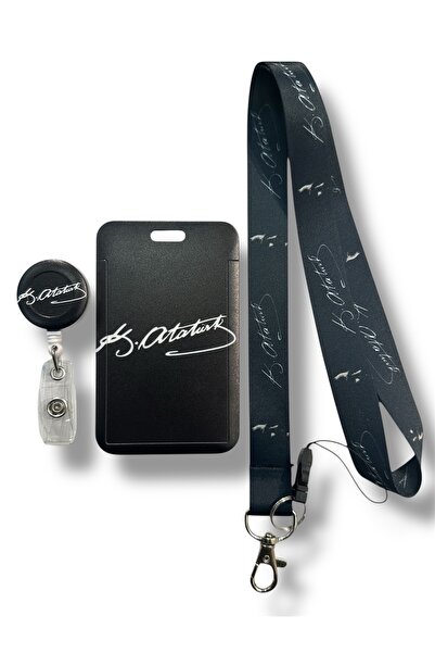 RoyalVance (Αγοράστε 3 και πληρώστε 2) Σετ κάρτας ταυτότητας Atatürk Signatur...