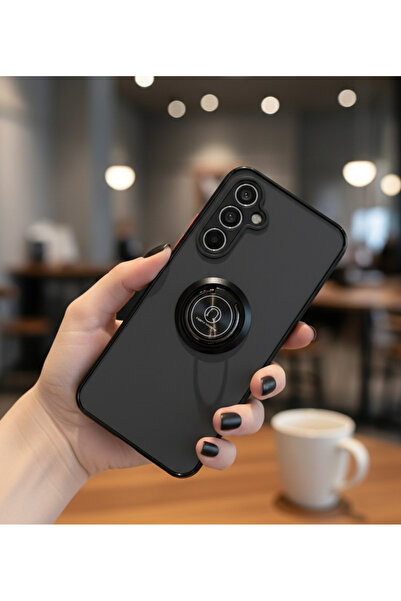 Hatreds Samsung Galaxy S23 İçin Kamera Korumalı Yüzüklü Kılıf - Leke Tutmaz M...