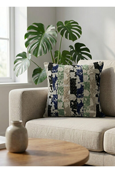 Bally Home غطاء وسادة ديكور منقوش بتصميم ''نوار'' مقاس 45×45