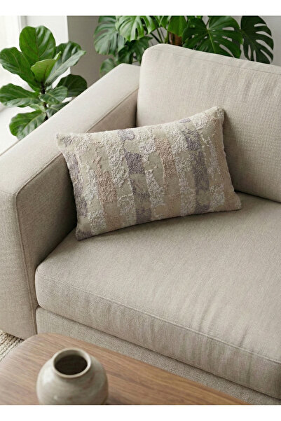 Bally Home غطاء وسادة ديكور منقوش بتصميم ''نوار'' مقاس 30×50