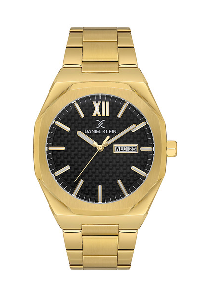 Daniel Klein Premium Gold Stainless Steel Watch for Men DK.1.14149-5