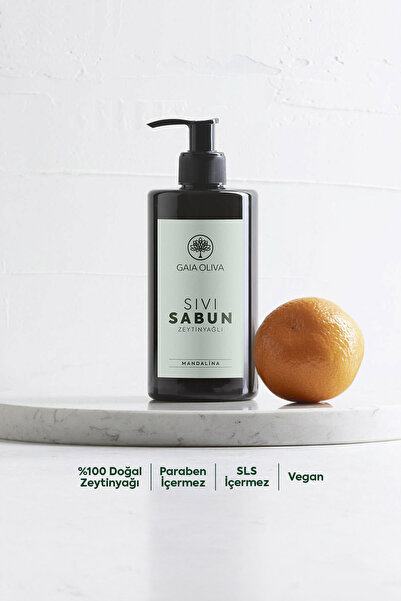 Gaia Oliva Zeytinyağlı Mandalinalı Sıvı Sabun 350 ml