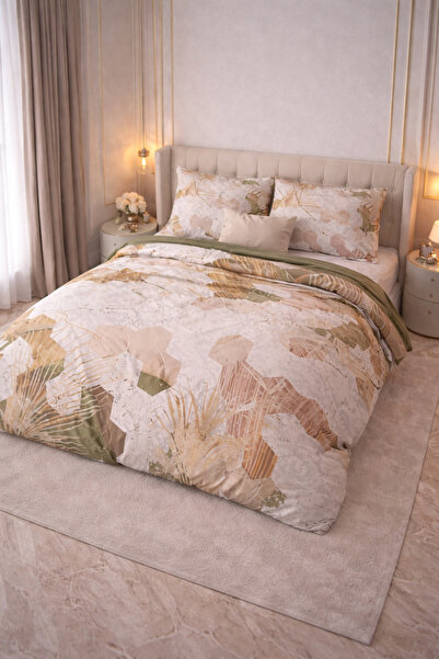 Sleeptime Double bed linen, microfiber, 3 pieces, 200x200/220 cm – Zaza White