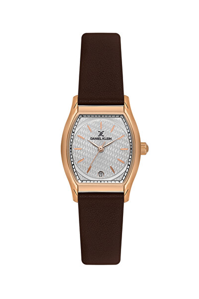 Daniel Klein Premium Brown Leather Watch for Women DK.1.14152-5