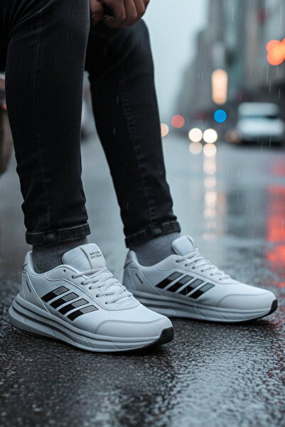 Giyyin Sneaker Sports Shoes Gray Ice Gray Casual Comfortable Quality Lace-Up ...