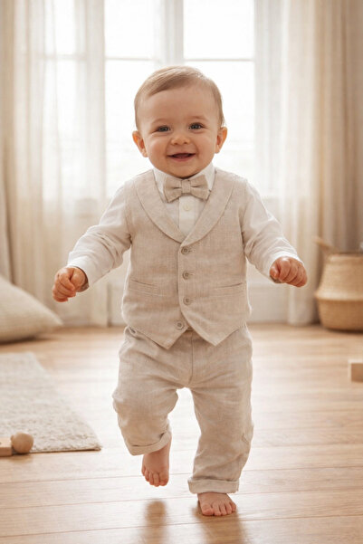 Pugi Baby ملابس أطفال للأولاد من القطن الناعم للأعمار من 0/3 إلى 3/6 أشهر