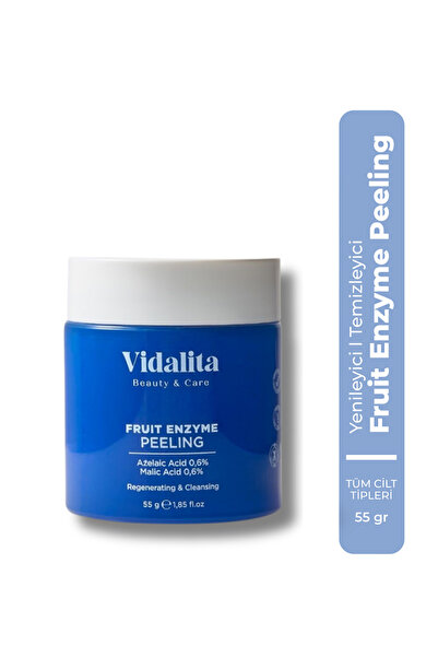 Vidalita Beauty & Care Nazik Yüz Temizleyici Toz – %0.6 Azelaik Asit & %0.6 M...