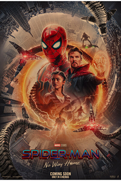 Caph Design Spiderman No Way Home Vintage Kraft Poster - 33x48cm
