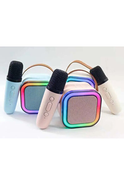 Runaway Karaoke Mikrofon Hoparlör Seti Bluetooth Profesyonel Ses Efektli 6 Sa...