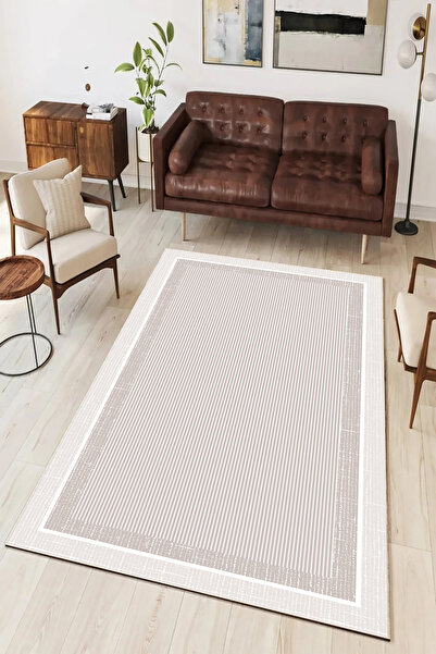 MNC Salon Halısı Yolluk Dijital Baskı Yıkanabilir Kaymaz Taban  8152+