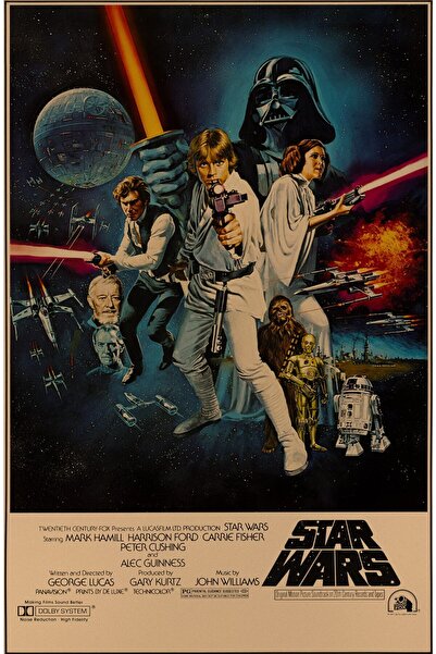 Caph Design Star Wars Vintage Kraft Poster - 33x48cm