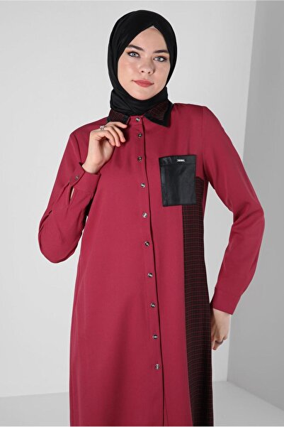 Alvina EKOSE DETAYLI GÖMLEK TUNİK 44144