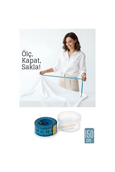 Skygo 150 cm Plastic Boxed Tape Measure – Flexible, Durable, Practical Tape M...