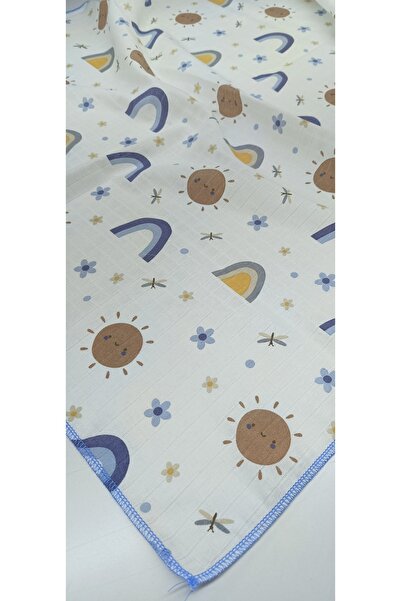 minnakya çok amaçlı 80*90 müslin yenidoğan bebek battaniyesi müslin bez %100 ...