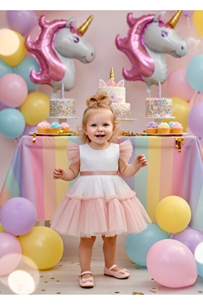 Miaras Kız Çocuk Prenses Elbisesi – Özel Gün & Doğum Günü