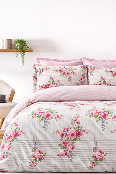 Always Double-Sided Double Duvet Cover Set with Elastic Sheet Berrin