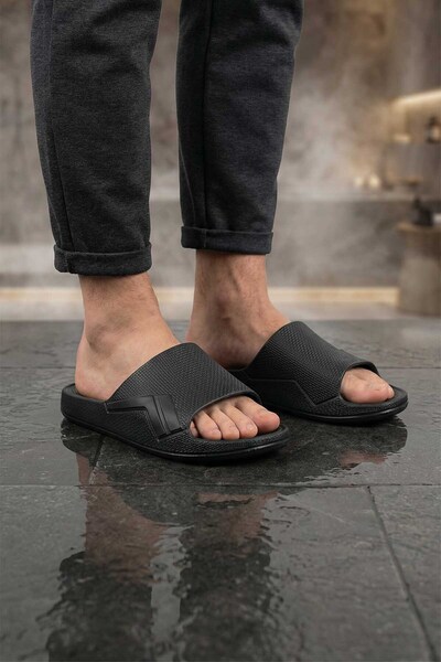 GEZER شبشب رجالي صيفي إيفا مناسب للأرضيات المبللة في الحمام والحديقة