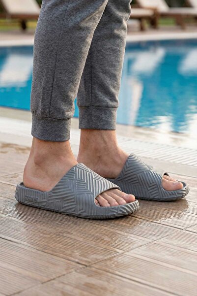 GEZER Men's Summer Eva Home Garden Bath Flexible Slippers Suitable for Wet Floor