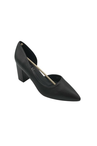 Lulu Pantofi damă 37, imitatie de piele, negru
