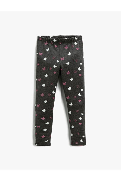 Koton Bedruckte Leggings mit elastischem Bund