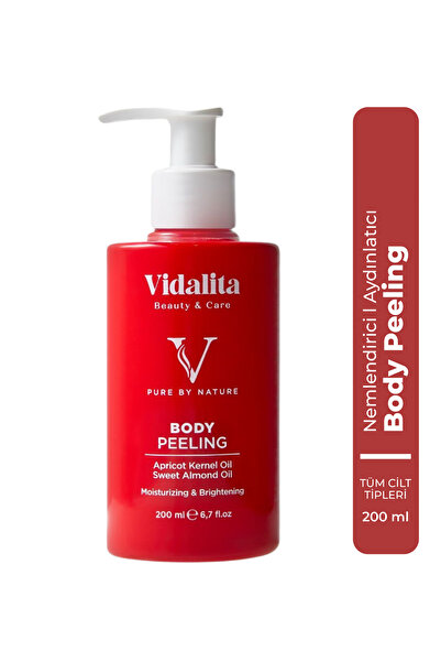 Vidalita Beauty & Care Doğal Vücut Peelingi – Kayısı Çekirdeği & Tatlı Badem ...