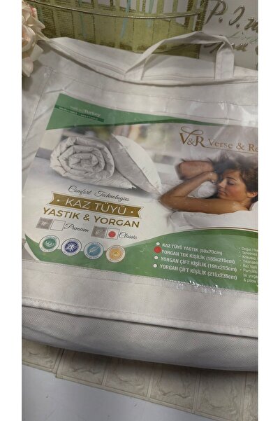 Verse & Reverse Goose down Quilt 155*215 10% Goose down Single Size Classic