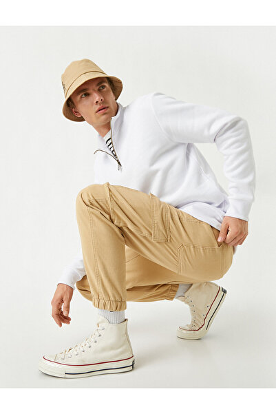 Koton Half Zipper Basic Sweatshirt