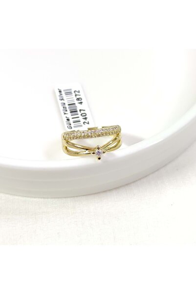 Güler Yüzlü Silver خاتم زواج ذهبي من XUPING بتصميم موحد - 16