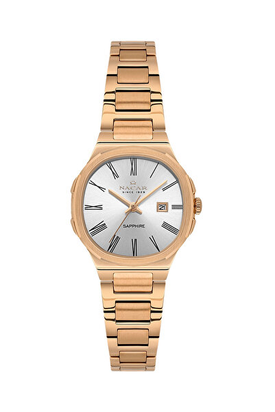 Nacar Sapphire Glass Classic Rose Gold Women's Watch Nc33-398377-Rwm